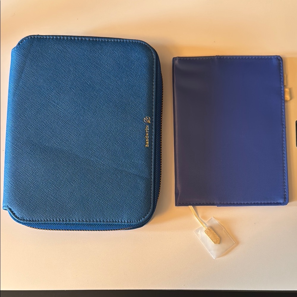 Blue A6 cases from Hobonichi